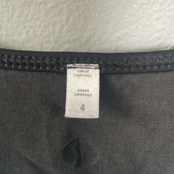 Lululemon Size 4 Black Blissed Out Sleeveless Tennis Sporty Dress prep athlete - Picture 4 of 7